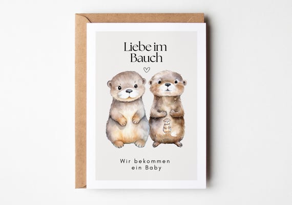 Schwangerschaft verkünden, Wir bekommen ein Baby, Wir sind schwanger, Du wirst Oma, Du wirst Opa, Du wirst Tante, Du wirst Onkel - Hej.Otti®