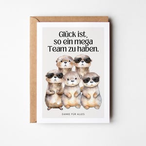 Team Geschenk Bestes Team, Mitarbeiter Geschenk, Team Geschenk, Grußkarte Team, Kollegen Karte, Team danke sagen, Team Weihnachtsgeschenk
