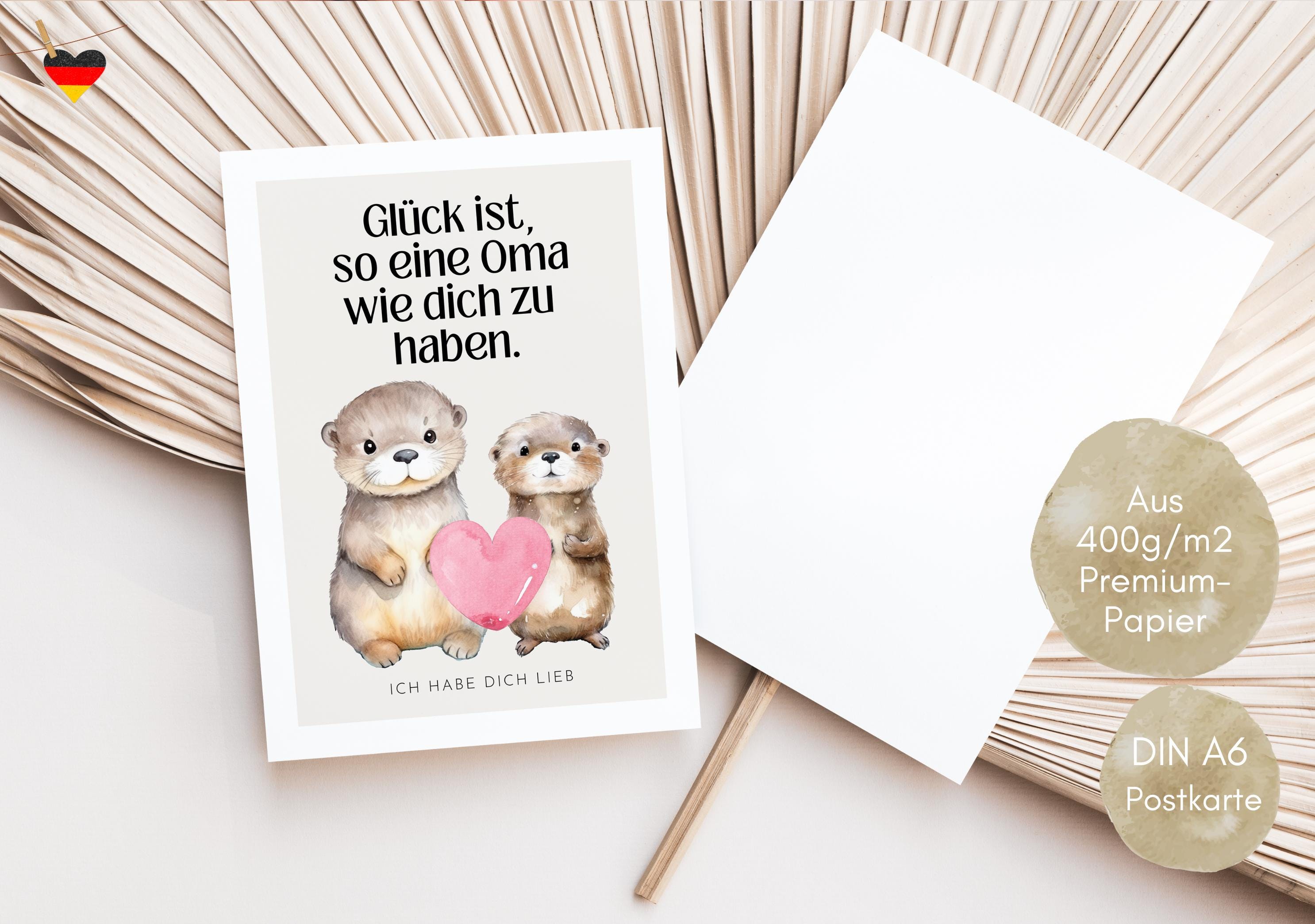 Glücksklee Geschenk Für Oma – Dose Mit Samen, Wächst Zu Echtem Klee, Geschenk Von Enkelin