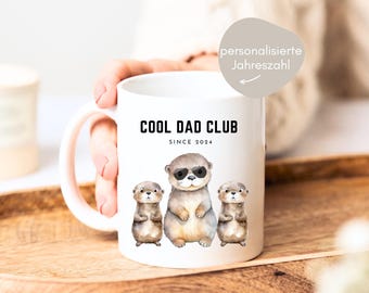 Tazza Cool Dad Club, regalo per la festa del papà, compleanno del papà, festa del papà, tazza divertente per papà, regalo per neopapà, tazza Cool Dad Club