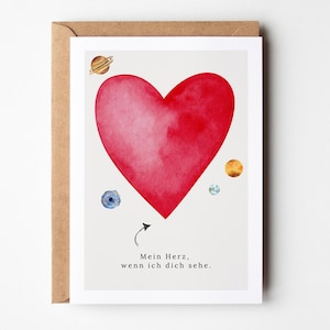 Valentinstag Geschenk, Ich liebe dich Geschenk, Ich liebe dich Karte, Geschenk für Paare, Valentinstagskarte, I Love you, Geschenk Freundin