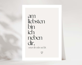 Card for couples, love card, romantic card, card for boyfriend, card for husband, funny I love you card, anniversary, wedding anniversary