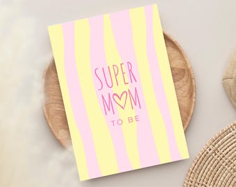 loulala® Mom-to-Be Card, Pregnancy Announcement Card for Partner, Gift for Expectant Mom, Baby Announcement Card for Mother-to-Be