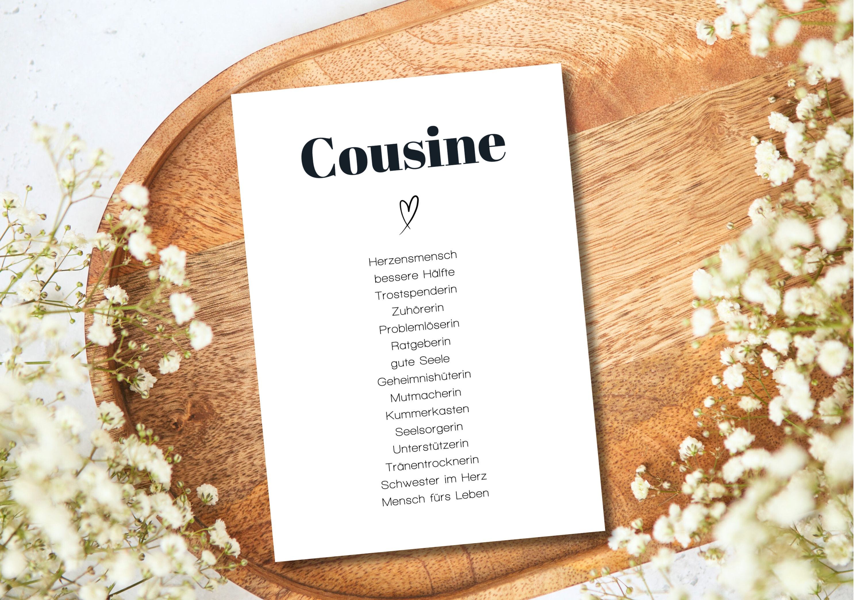 Old English Co. Geburtstagskarte 'Best Dam Cousin Ever' – Lustig Mit Biber-Illustration