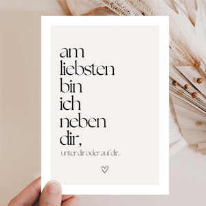 Ich liebe dich Karte
Postkarte Kennenlernen Arbeit
Karte für Pärchen
Liebeskarte
romantische Karte
Karte für Freund
Karte für Mann
Lustige Ich liebe dich Karte
Jahrestag Karte
Hochzeitstag Karte
Karte zum Valentinstag
Lustige karte für Männer
Lustige karte für Pärchen