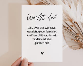 Tarjeta de consuelo, da valor, puedes lograrlo, tarjeta para animar, nuevo comienzo, afirmación positiva, tarjeta con frases alegres