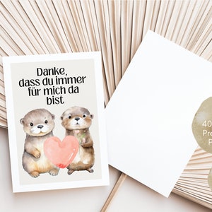 WB Wohn Trends Puzzle-Geschenk ‚Danke, Dass Du Immer Für Mich Da Bist‘ – 120 Teile, 27x18 Cm, Inkl. Geschenkbeutel