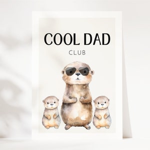 Presente do pai Cool Dad Club, aniversário do pai, presente do dia dos pais, presente do dia dos pais, presente de nascimento para o pai, presente do pai nascimento