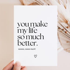 Cadeau Je t'aime, personne préférée, cadeau partenaire, cadeau petit ami, cadeau meilleur ami, dire merci, cadeau Saint Valentin