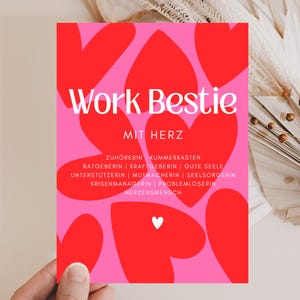 Geburtstagskarte Kollegin, Geburtstagskarte mit Spruch, Kollegin Geschenk, Kollegin Geburtstagskarte, Kollegin Geburtstag, Work Bestie Karte, Team Geschenk, Geschenk Kollegin, Geschenk Arbeitskollegin, Danke Kollegin, Karte Kollegin, Beste Kollegin