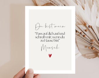 You are my person card, love card for partner, card for boyfriend or girlfriend, romantic card, love card for anniversary or Valentine's Day