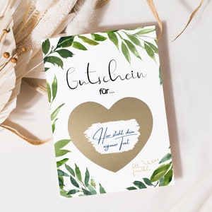 cartes à gratter loulala® à écrire sur soi, bon personnalisé, carte chèque cadeau, carte anniversaire, réalisez votre propre chèque cadeau