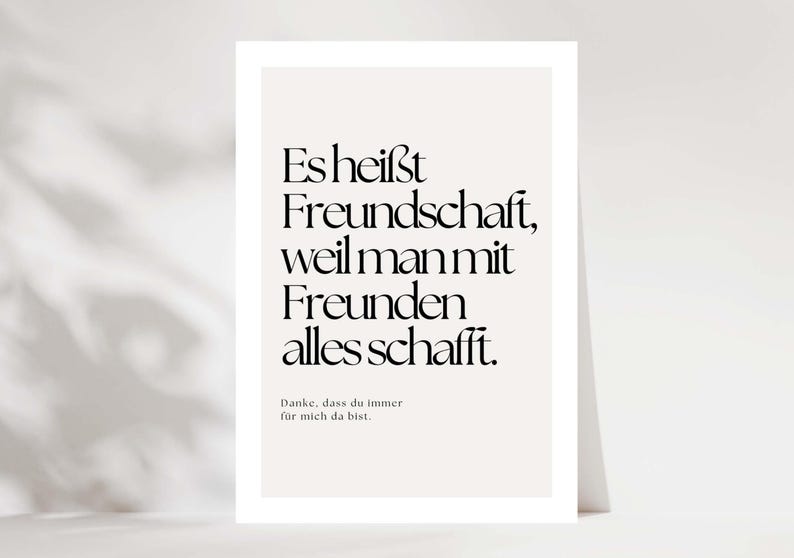 Freundschaftskarte, Dankeskarte Freundschaft, Karte beste Freundin, Freundschaft Spruchkarte, Danke sagen Karte, Karte Freundschaftsgeschenk, Karte für Freunde, Dankeskarte modern, Spruchkarte Freundschaft, Karte Wertschätzung, Freundschaftsgeschenk Karte, Karte Danke Freundin, Danke bester Freund