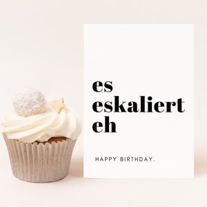 Tarjeta de cumpleaños divertida como regalo de cumpleaños, tarjeta de feliz cumpleaños, tarjeta de cumpleaños "de todos modos está aumentando - feliz cumpleaños"