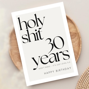Karte 30 Geburtstag
Geburtstagskarte 30
lustige Karte 30
Karte dreißigster Geburtstag
Happy Birthday 30
Karte 30 Jahre
Karte runder Geburtstag 30
Karte 30 Geburtstag Frau
Karte 30 Geburtstag Mann
Glückwunschkarte 30
Geburtstagskarte lustig 30
Karte zum 30
holy shit Thirty