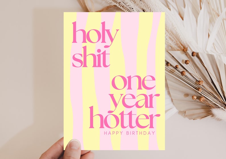 freche geburtstagskarte frau
happy birthday karte lustig
witzige karte frau
geburtstagskarte frauen lustig
geschenk kollegin geburtstag
geschenk schwester geburtstag
lustige birthday karte frau
frecher spruch geburtstag
karte geburtstag humor
Holy shit one year older
23 24 25 26 27 28 29 30 31 32