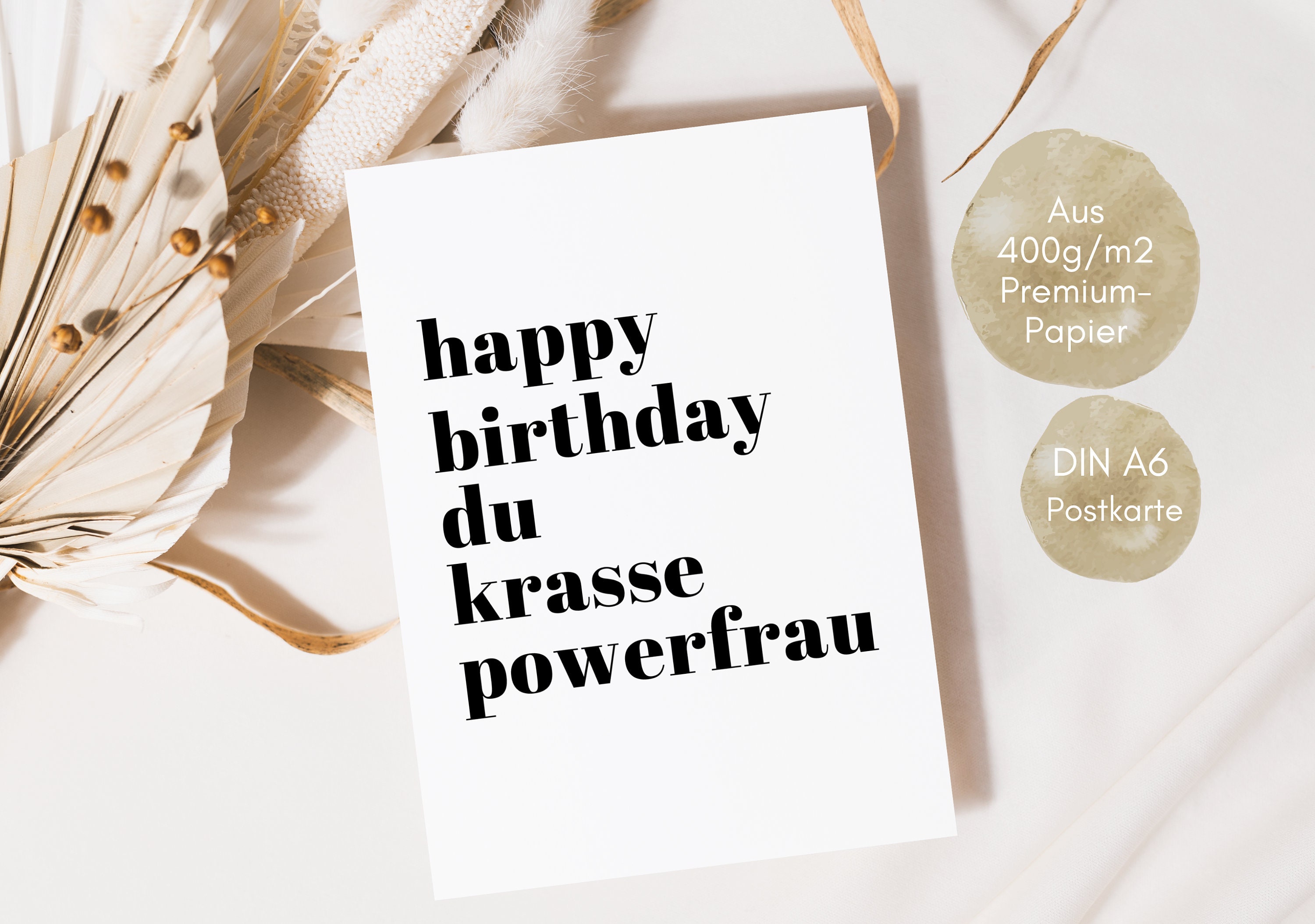 Lustige Geburtstagskarte 'Happy Birthday To Ewe!' – Witzig & Persönlich Für Freunde & Familie