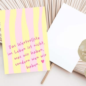 Freundschaftskarte, Beste Freundin, Karte Freundin, Geschenk Freundin, Lieblingsmensch Karte, Herzensmensch Karte, Danke Freundin, Beste Freundin Geschenk, Freundschaft Geschenk, Kleine Aufmerksamkeit, Spruchkarte Freundin, Wertschätzung Karte, Karte mit Spruch