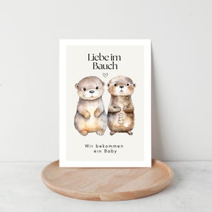Schwangerschaft verkünden, Wir bekommen ein Baby, Wir sind schwanger, Du wirst Oma, Du wirst Opa, Du wirst Tante, Du wirst Onkel - Hej.Otti®