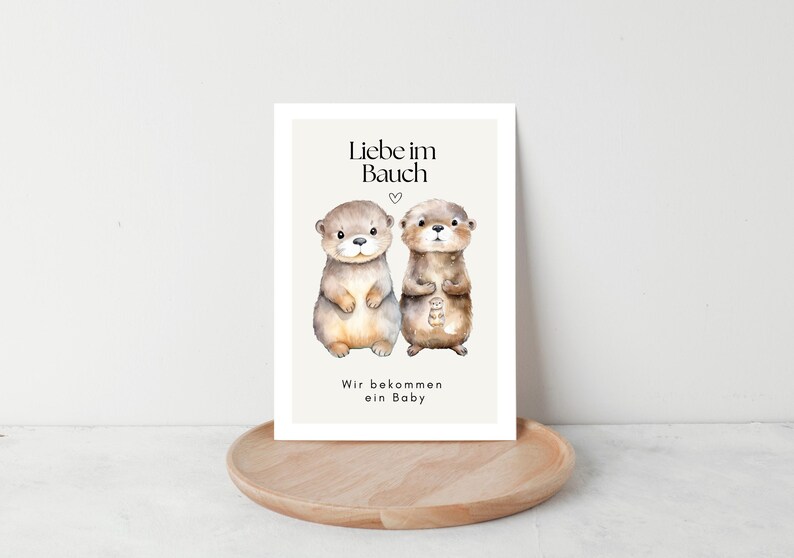 Schwangerschaft verkünden, Wir bekommen ein Baby, Wir sind schwanger, Du wirst Oma, Du wirst Opa, Du wirst Tante, Du wirst Onkel - Hej.Otti®