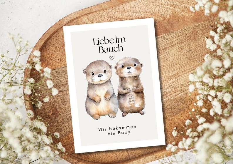 Schwangerschaft verkünden, Wir bekommen ein Baby, Wir sind schwanger, Du wirst Oma, Du wirst Opa, Du wirst Tante, Du wirst Onkel - Hej.Otti®