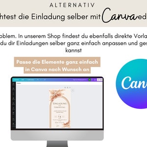 loulala® Digitale Einladungskarte, digitale Ecard Geburtstagseinladung von uns personalisiert für dich Bild 6