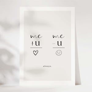 Ik hou van je, cadeau voor partner, Valentijnsdag, jubileum, huwelijksverjaardagscadeau, ik hou van je, ik mis je, liefdeskaart voor partner