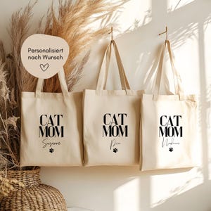 loulala® Cat Mom Gift Bag Cat Mom, Birthday Gift for Cat Mom, Cat Owner Gift, Cat Mother, Cat Gift