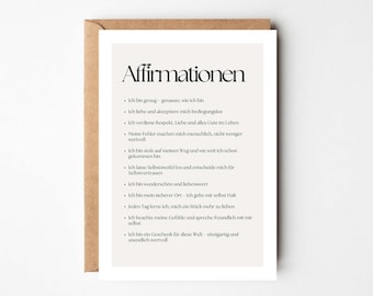 Affirmation cards gift, affirmations, encouragement gift, self-love gift, affirmation cards for adults, encouragement