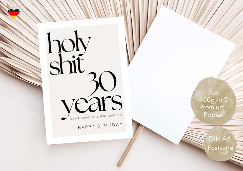 Karte 30 Geburtstag
Geburtstagskarte 30
lustige Karte 30
Karte dreißigster Geburtstag
Happy Birthday 30
Karte 30 Jahre
Karte runder Geburtstag 30
Karte 30 Geburtstag Frau
Karte 30 Geburtstag Mann
Glückwunschkarte 30
Geburtstagskarte lustig 30
Karte zum 30
holy shit Thirty