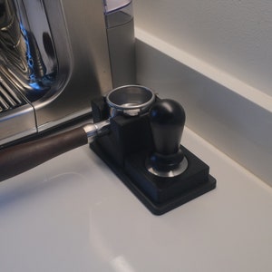 Espresso Bar Accessory Station for 54mm Portafilter, Tamper, Funnel, Tools Breville Barista [ Double ]