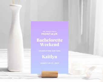 Upscale Bachelorette Party Itinerary Template, Classy Bachelorette Invite Template, Hen Party Weekend, Itinerary Template, Digital Download