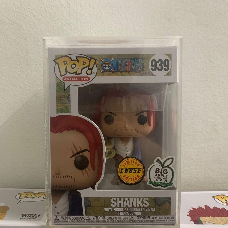 Funko POP One Piece SHANKS CHASE With Hard Plastic Protector - Etsy