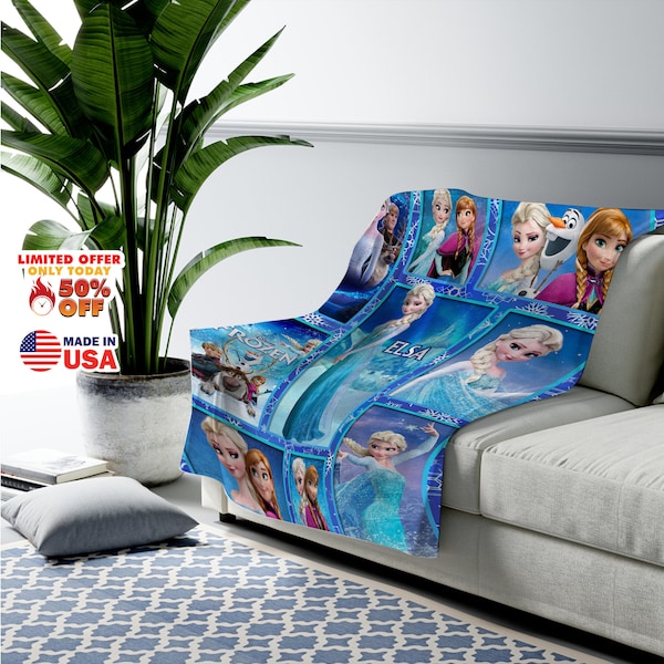 Frozen Blanket Etsy