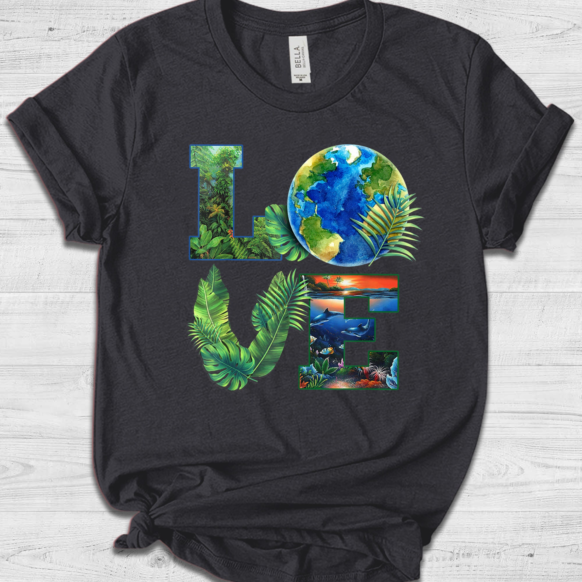 Discover Save the Earth T-shirt, Earth Day Awareness