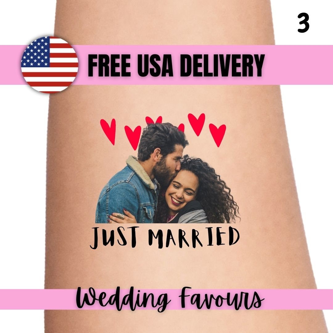 Wedding Favors Tattoos for Wedding Decor Temporary Tattoos for Etsy
