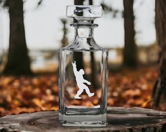 Bigfoot Whisky Dekanter - Lustiger 3D Glas-Spender Für Spirituosen