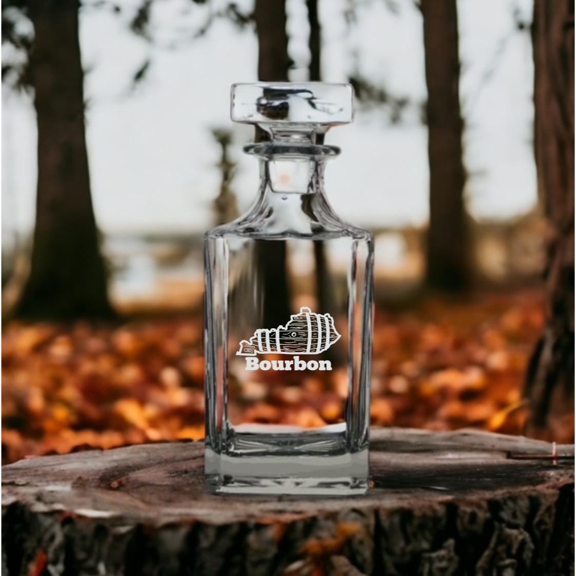Vintage State Whiskey Decanters - Etsy