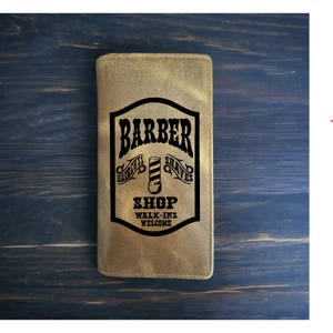 Barber Retro Rodeo Wallet Cowboy Western Cuir de buffle Premium vintage NOUVEAU