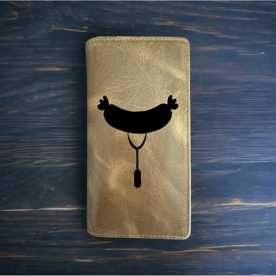 Brat Rodeo Wallet Cowboy Western Buffalo Leather Premium Meat Sausage ...