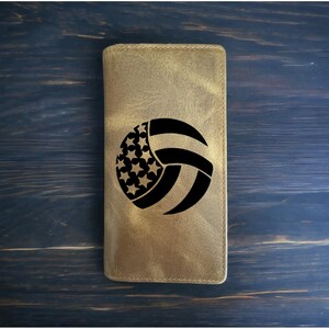 バレーボール USA ロデオ ウォレット カウボーイ ウエスタン バッファローレザー プレミアム スポーツ 新品