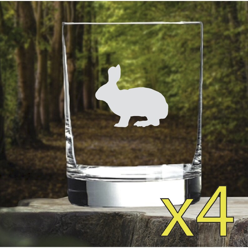 Texan Customs Rabbit Whiskey Glasses - Thumbnail 2