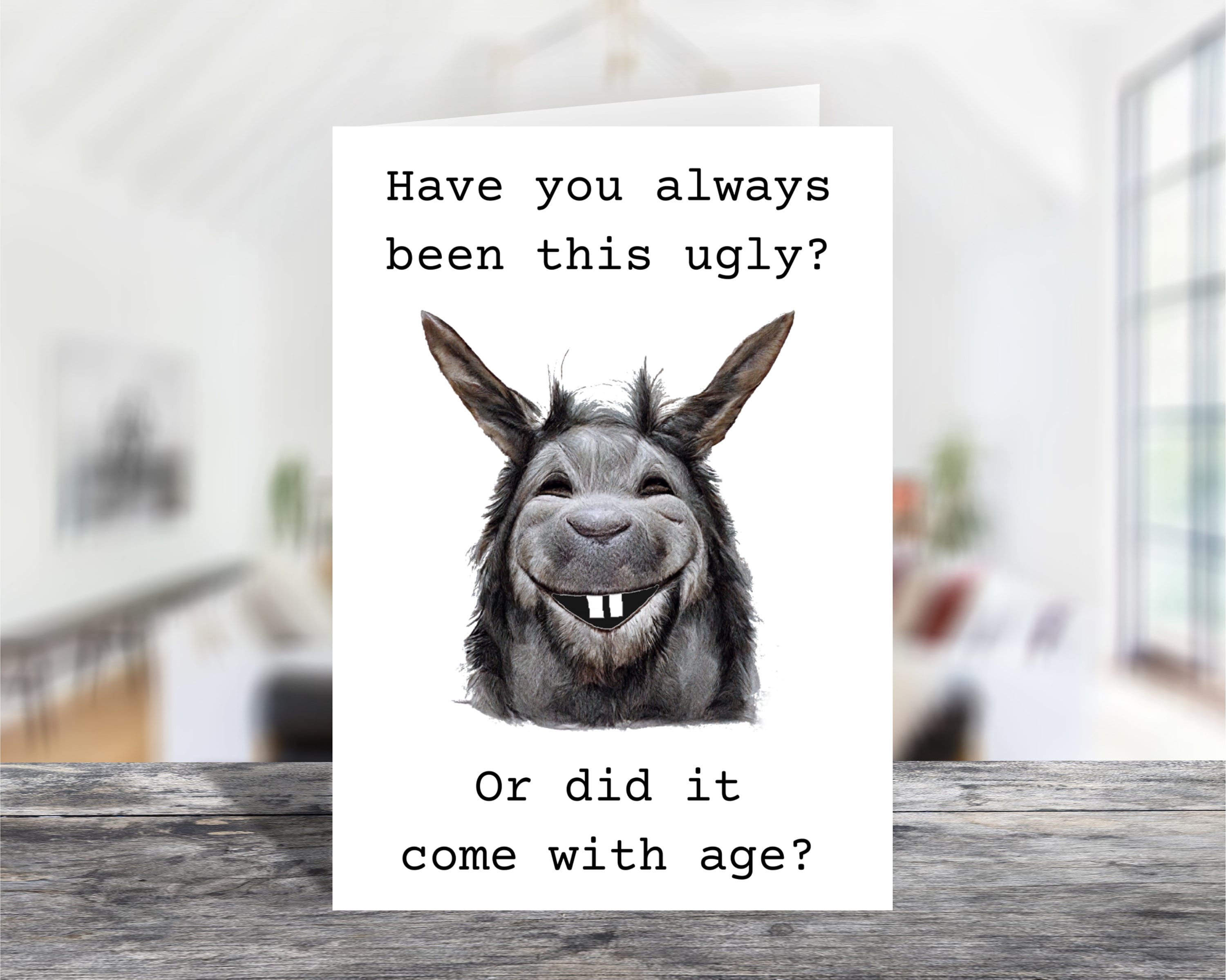 Printable Funny Happy Birthday Card for Old Man Sarcastic - Etsy Australia