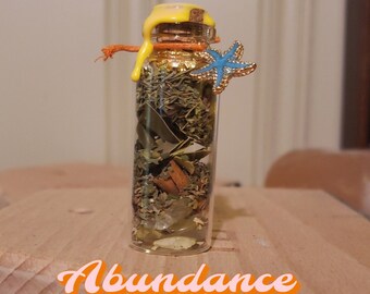 Abundance Spell Jar* Magic Spell for Abundance and Wealth*