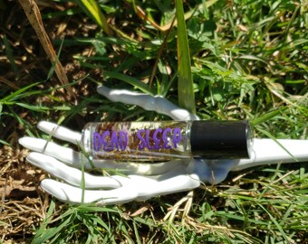 Sleep Like the Dead Essential Oil Crystal infused Rollerball Blend to Support Deep Sleep