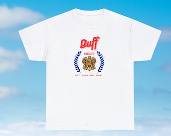 Vintage biershirt | Duff biershirt | Vintage T-shirt van Duff | Vintage T-shirt | Duff-T-shirt