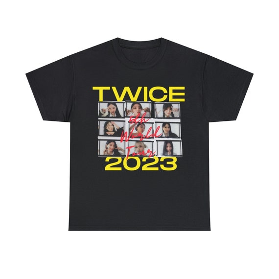 Twice Tshirt | Twice Ready to Be World Tour Shirt | Twice Merch
