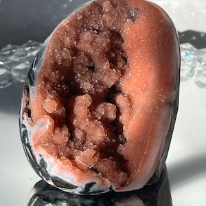 Rainbow Amethyst, Peachy, Pink, Orange Formation, Druzy, Red Amethyst, sugar