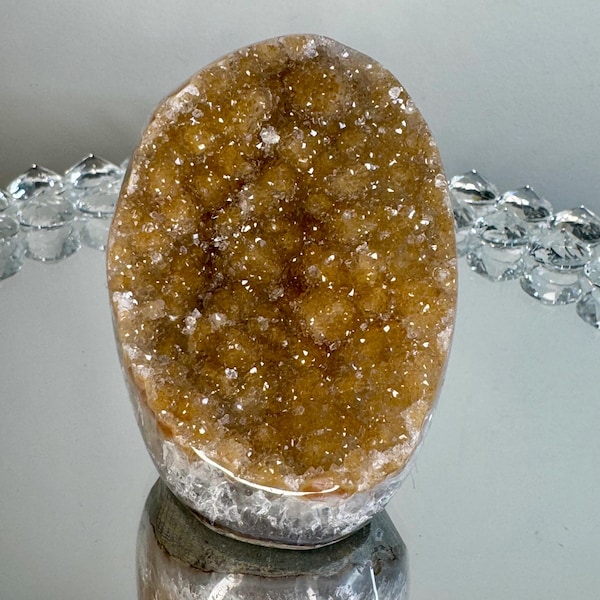 Amatista arcoíris, naranja, amatista, amatista roja, amarilla, dorada, cristal, cuarzo, ágata