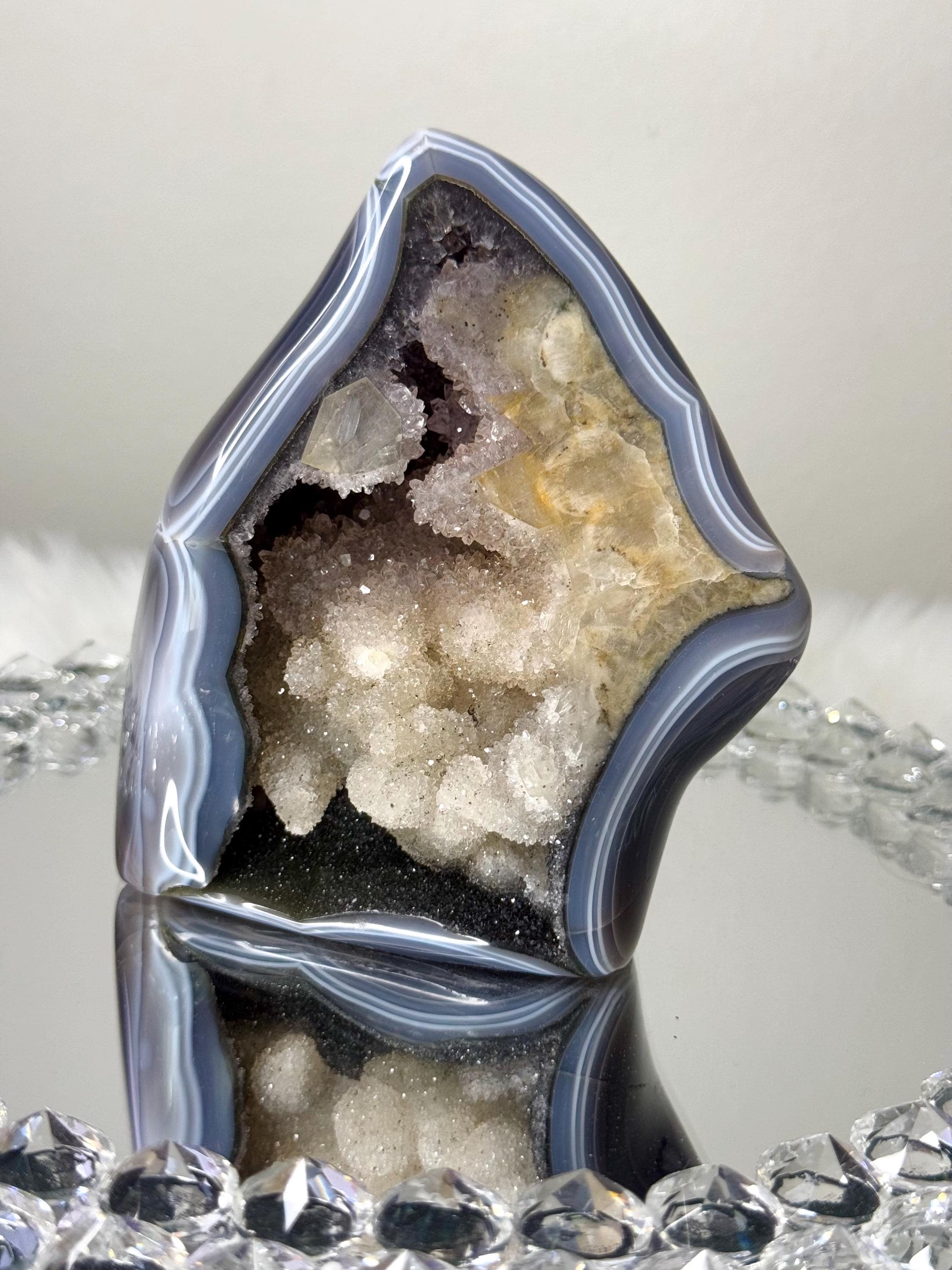 RARE Galaxy Amethyst Multicolor, Agate
